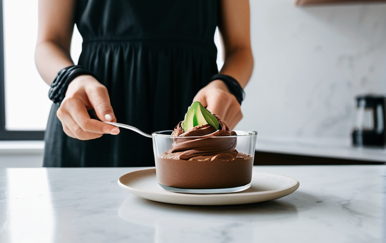 저칼로리 디저트 - **

"A Parisian patisserie display case filled with beautifully decorated, modest desserts. Focus on...