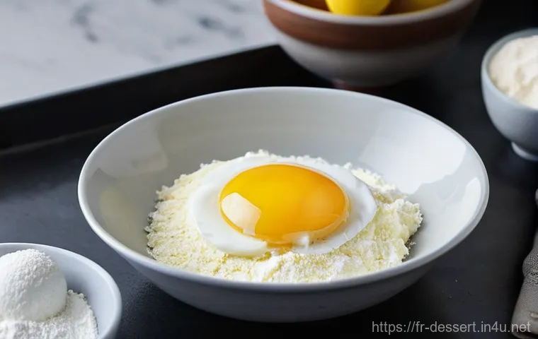 레몬 케이크 만드는 법 - **Prompt 1: The Art of Achieving Unrivaled Moistness**
"A close-up, high-angle shot of a chef's ...