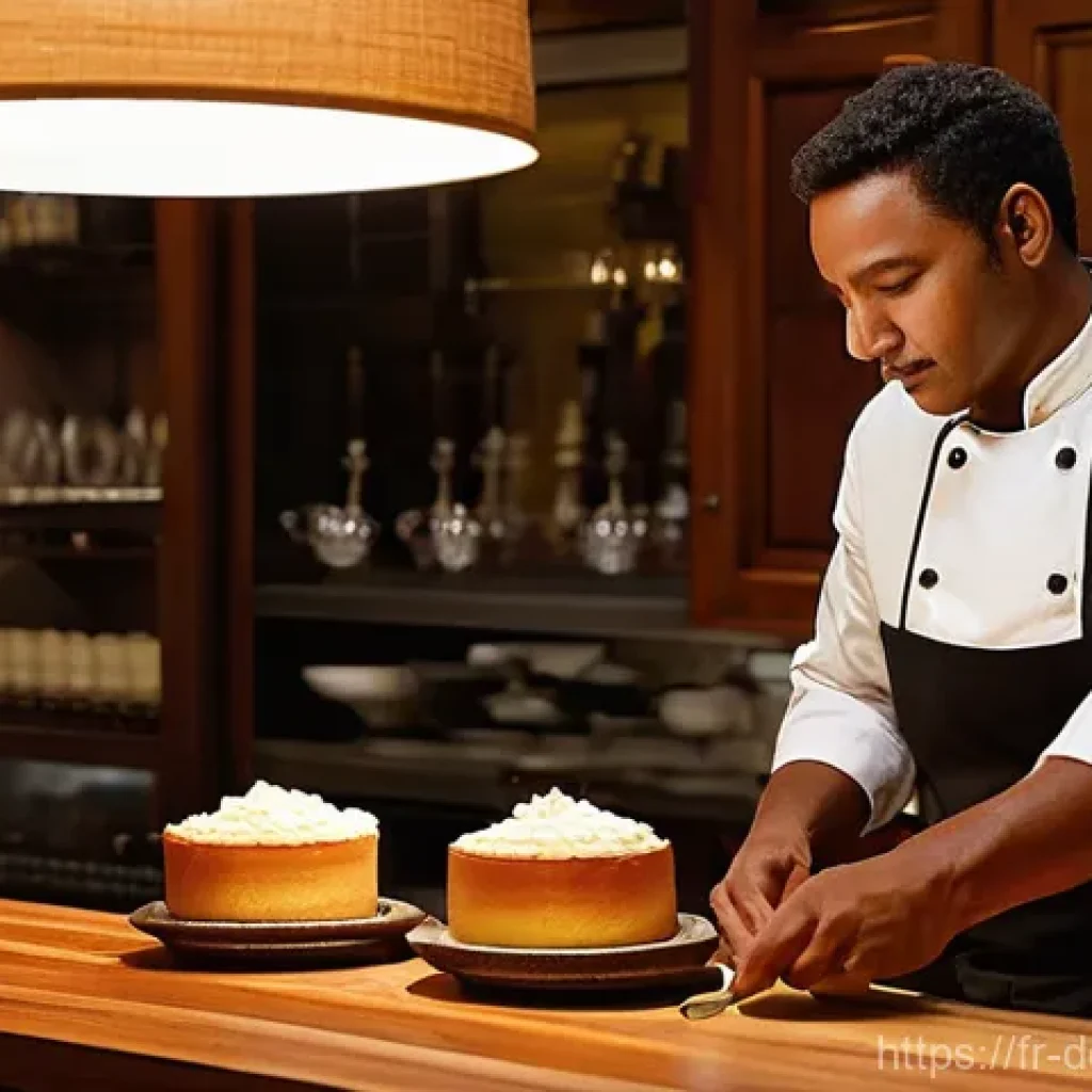 바닐라 추출물 가격 비교 - **Madagascar Bourbon Vanilla: Classic French Pastry Chef at Work**
A professional pastry chef, d...