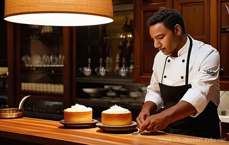 바닐라 추출물 가격 비교 - **Madagascar Bourbon Vanilla: Classic French Pastry Chef at Work**
A professional pastry chef, d...